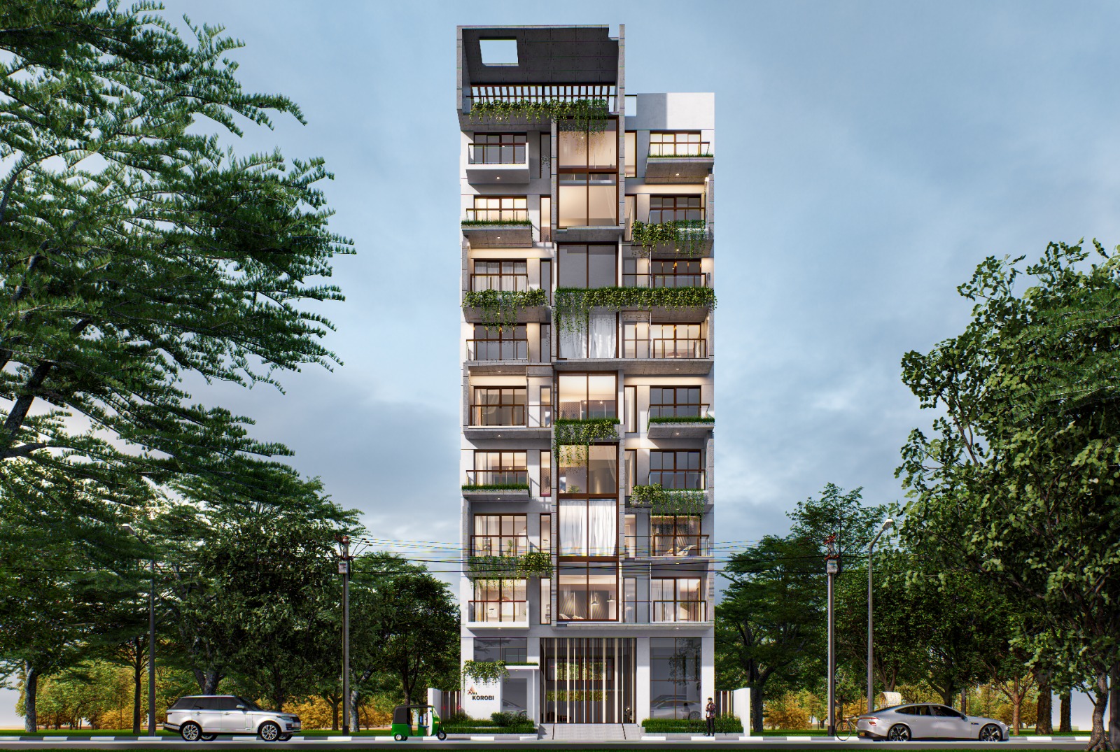 Modern White Architecture